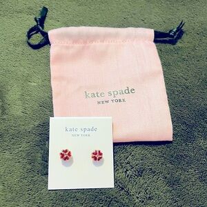 Kate spade heart earrings